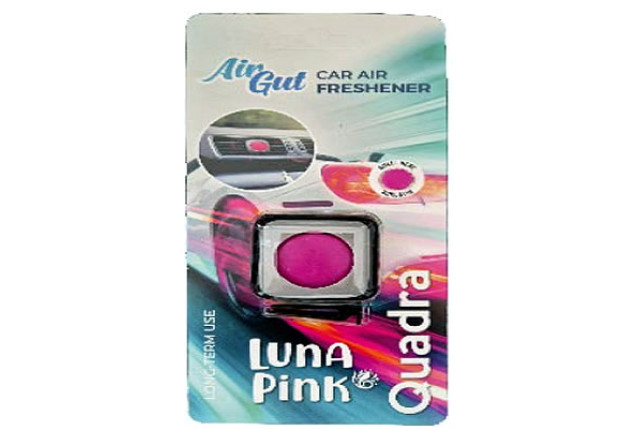 AIRGUT Quadra Car Air Freshener - Luna Pink (6 Boxes) x 24