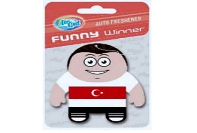 AIRGUT Funny Car Air Freshener Winner (16 Boxes) x 24