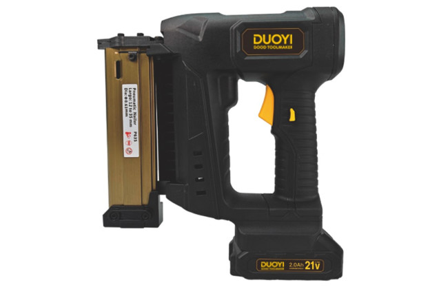 Lithium-Powered Straight Nail Stapler (Model LD-P635)