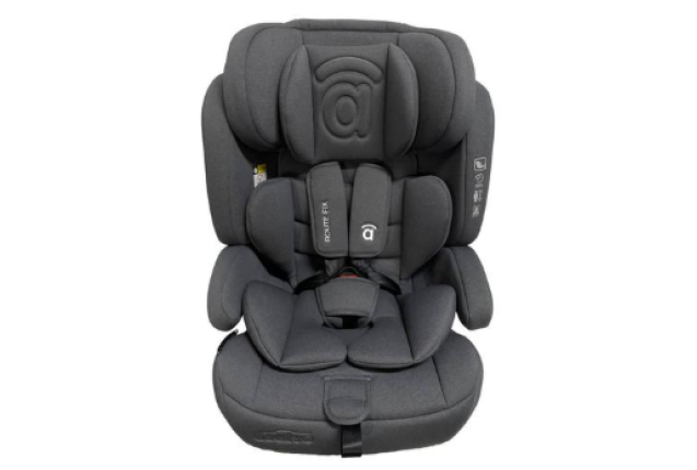 Car Seat 76-150cm Routefix Grey