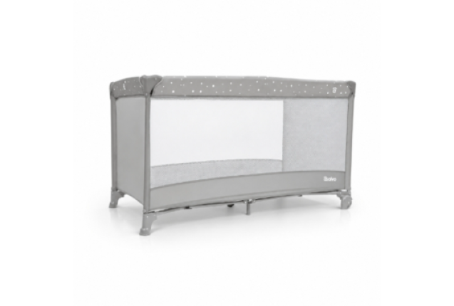 Travel Cot Baleares 2 Grey