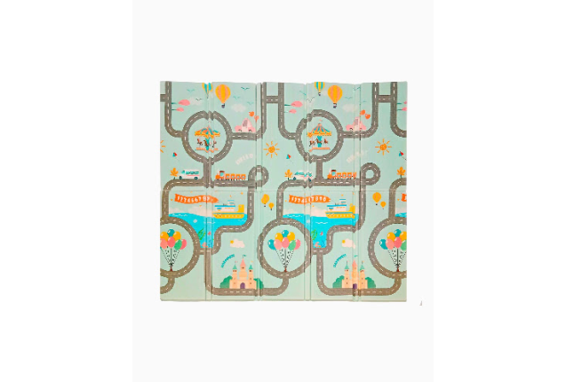 Folding Play Mat 200 x 180 Mundo Park x 6
