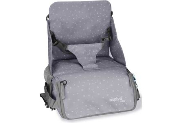 Bag - Go Anywhere Booster Hummus Grey x 6