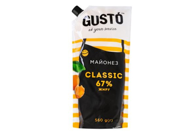 Gustó Mayonnaise Classic (560 g) x 18