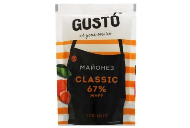 Gustó Mayonnaise Classic (170 g) x 25