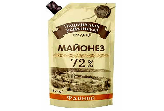 NUT Mayonnaise Faynyy - 72% Sunflower Oil (500g) x 20