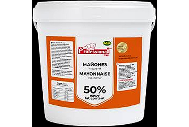 Professional Line Mayonnaise Chudovyy - 50% (10 L)