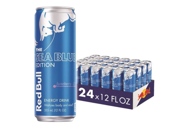 Red Bull the sea blue edition x 24