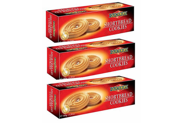 Quickbury Shortbread Cookies (400g) x 18