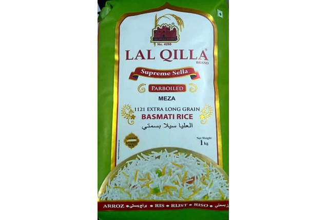 LAL QILLA Supreme Sella Parboiled Basmati Rice (20kg)