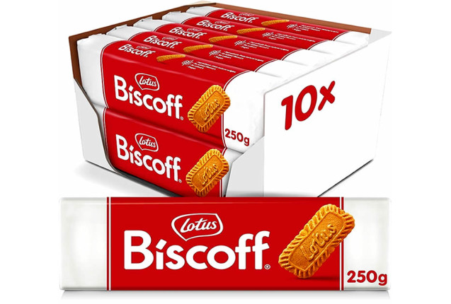 Lotus Biscoff Original Biscuits (250g) x 10 1