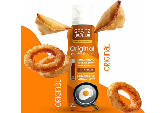 Spritz Non-Stick Cooking Spray (Original) | Sunflower Oil Flavour - 200ml x 20