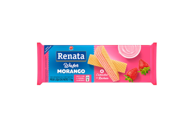 Wafer Renata Strawberry (115g) x 40