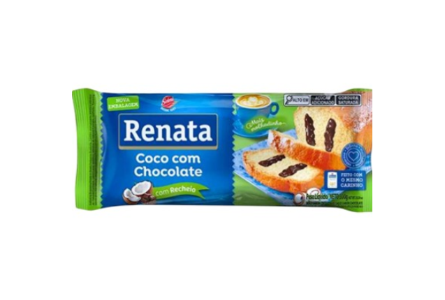 Filled Cake Renata – Coconut with Chocolate Filling (300g) x 12
