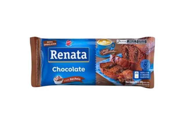 Renata Filled Cake Chocolate with Chocolate Filling (300g) x 12