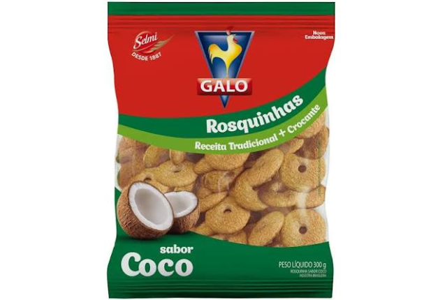 Round biscuit - Galo Coconut (300g) x 20