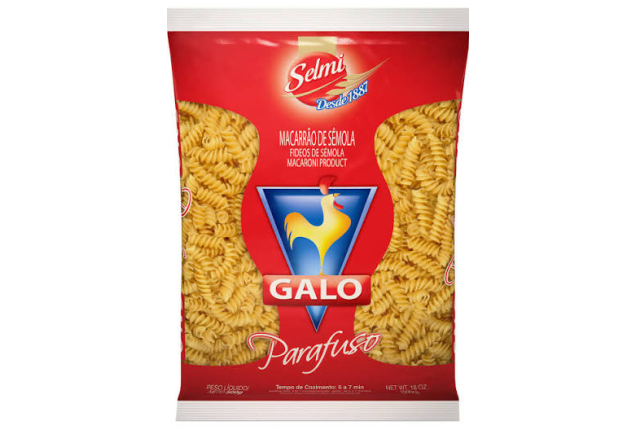 Semolina Pasta - Galo "Red" - Fusilli 2 (500g) x 20