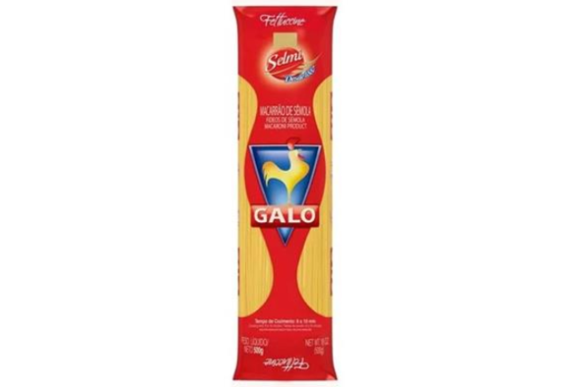Semolina Pasta - Galo "Red" - Fettuccine (500g) x 30