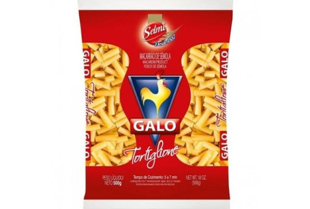 Semolina Pasta - Galo "Red" - Tortiglioni (500g) x 20