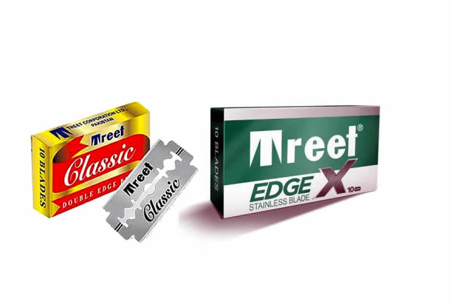 Treet Classic/EdgeX Double Edge Razor Blade - Pillar Type (6000 pcs)