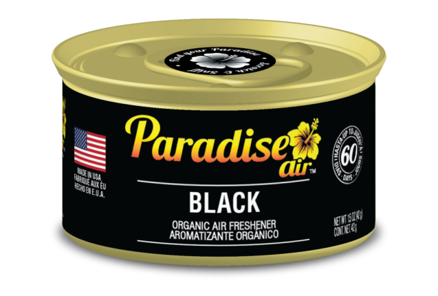 Paradise Air Organic Can Air Freshener -Black (288 pcs)