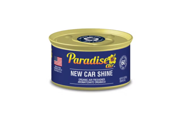 Paradise Air Organic Can Air Freshener - New Car Shine (216 Pcs)