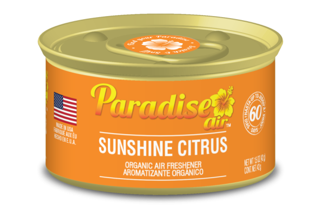 Paradise Air Organic Can Air Freshener -Sunshine Citrus (288 pcs)