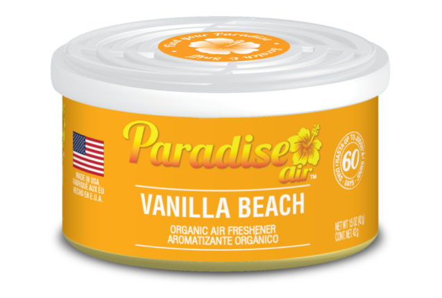 Paradise Air Organic Can Air Freshener -Vanilla Beach(144 pcs)