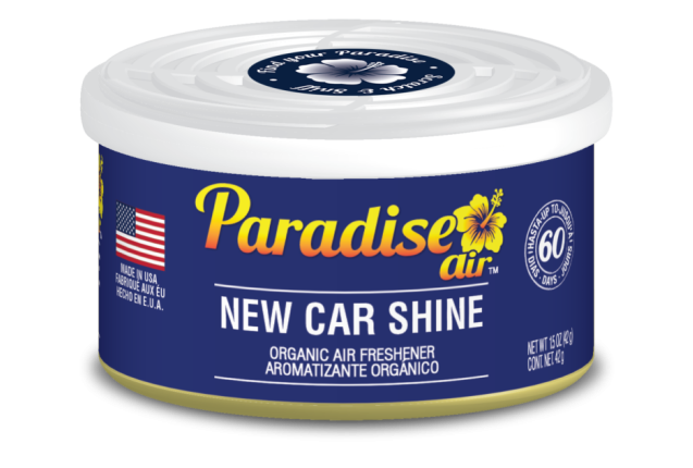 Paradise Air Organic Can Air Freshener -New Car Shine (144 pcs)