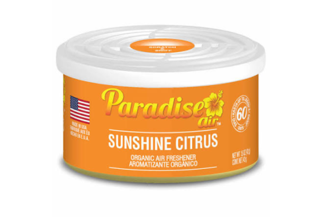 Paradise Air Organic Can Air Freshener - Sunshine Citrus (216 Pcs)