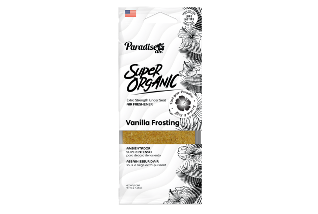 Super Organic Air Freshener - Vanilla Frosting (72 pcs)