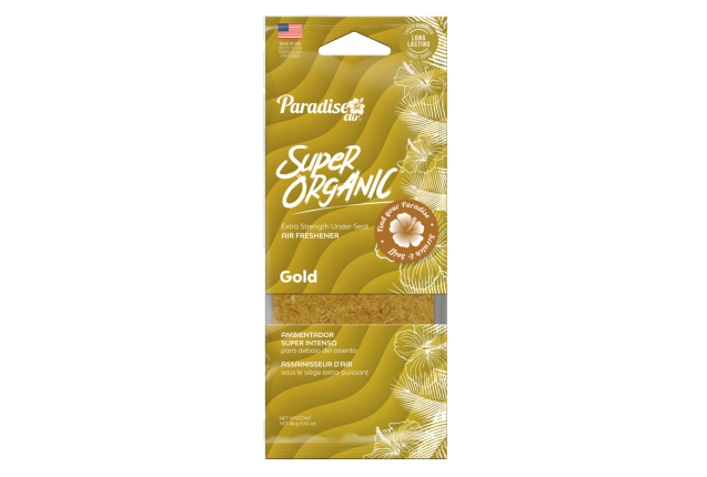 Super Organic Air Freshener - Gold (72 pcs)