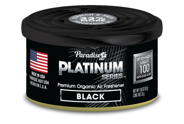 Platinum Series Organic Air Freshener - Black (144 pcs)
