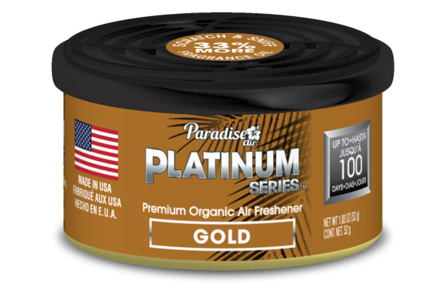 Platinum Series Organic Air Freshener - Gold (144 pcs)