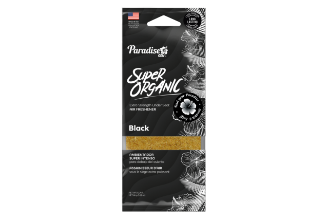 Super Organic Air Freshener - Black (160 pcs)