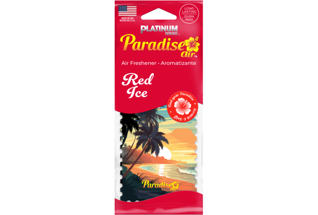 Platinum Series Hanging Paper Air Freshener - Red (288 pcs)