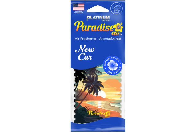 Platinum Series Hanging Paper Air Freshener - New Car (96 pcs)