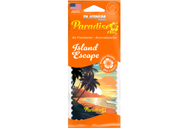 Platinum Series Hanging Paper Air Freshener - Island Escape (96 pcs)