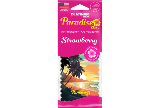 Platinum Series Hanging Paper Air Freshener - Strawberry (288 pcs)