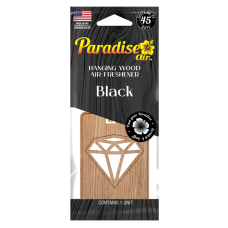 Paradise Air Hanging Wood - Black (160 Pcs)