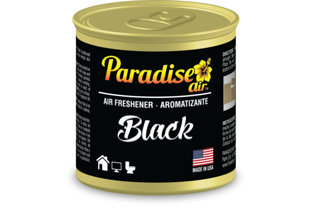 Paradise Air Passive Liquid Can Air Freshener - Black (48 Pcs)
