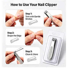Textured-Grip Nail Clipper(Mod