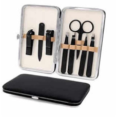 Compact Black Manicure Set (Model WM-MK04)