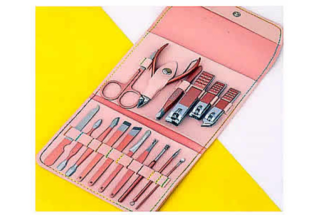 Premium Pink Manicure Set (Model WM-MK05)