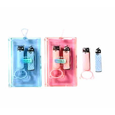 Compact Grooming Set in Clear 