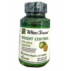 Weight Loss Slim Plus Capsules - 0.6g (60 per Bottle) 1