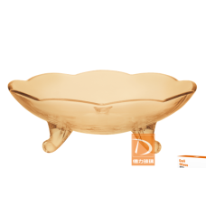 Glass Footed Bowl (Model TGD1912-9.5HA) 