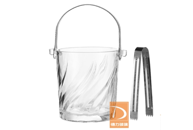 Glass Ice Bucket (Model TBT001D/L1) x 18
