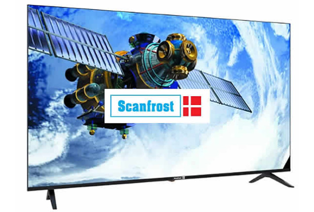 ScanFrost 65 Inch SFLED65AN Android Smart 4K UHD Frameless Google TV