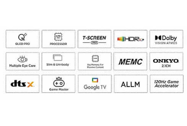 TCL 50 Inch QLED 50C645 Android Smart Quantum HDR 4K UHD QLED Google TV